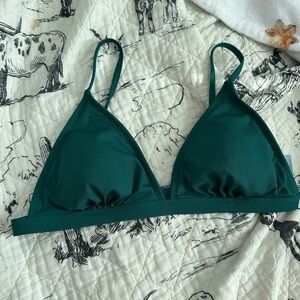 Shade & Shore Teal Bikini Top